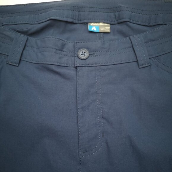 Eddie Bauer First Ascent Ladies Size 18W Navy Hiking Pants - Picture 8 of 15